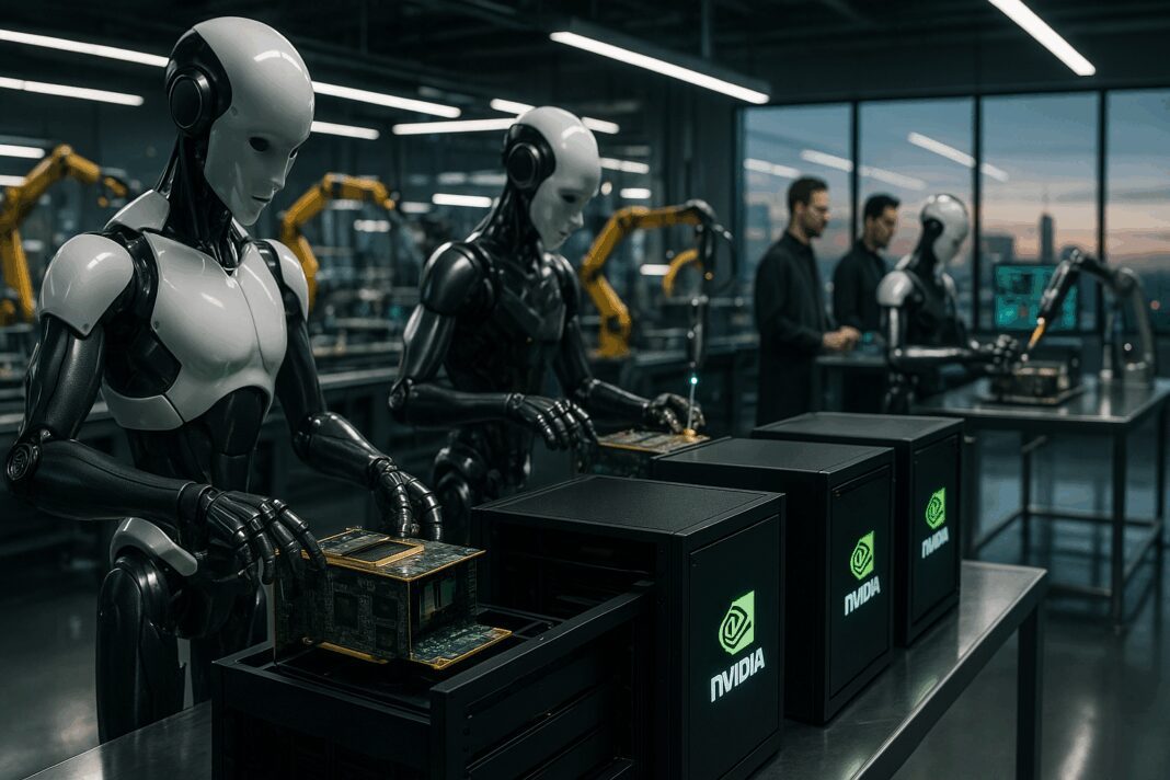 NVIDIA to Employ Humanoid Robots for Building the Most Advanced AI Computers in the US