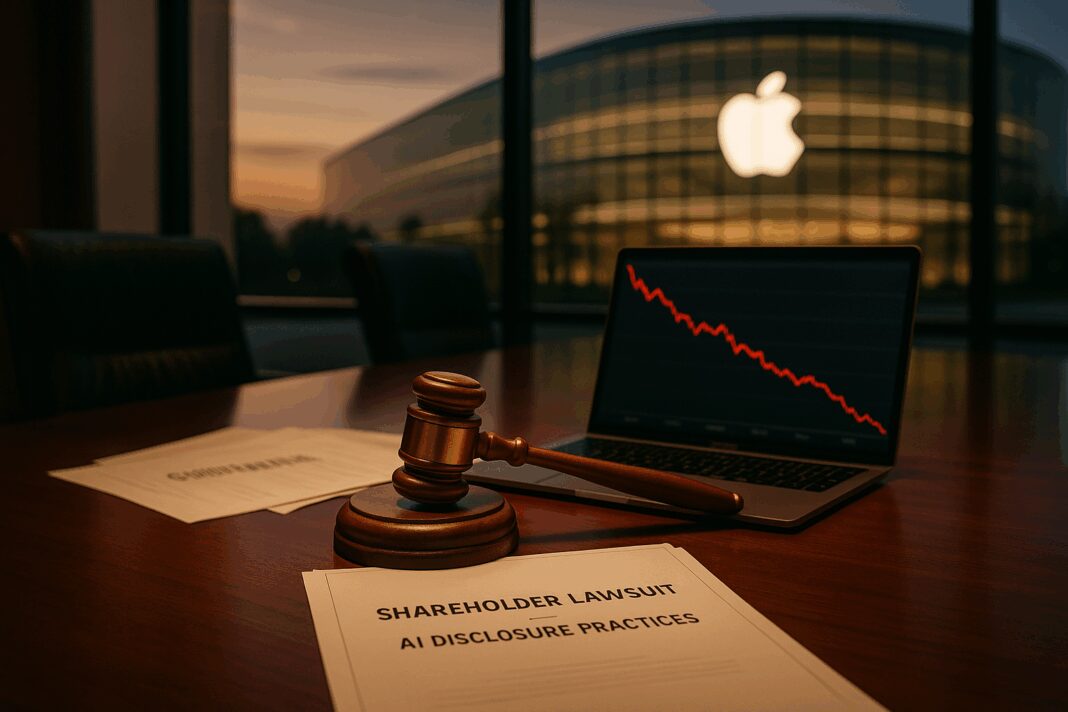 Apple Hit with Shareholder Lawsuit Over AI Disclosure Practices