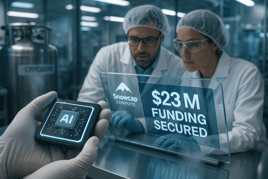 Snowcap Compute Secures $23 Million Funding to Propel Superconducting AI Chip Innovation