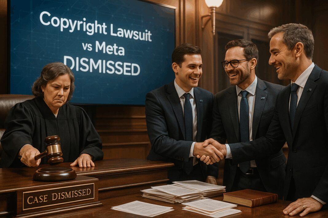 Meta Wins Court Case as Judge Dismisses AI Training Copyright Lawsuit
