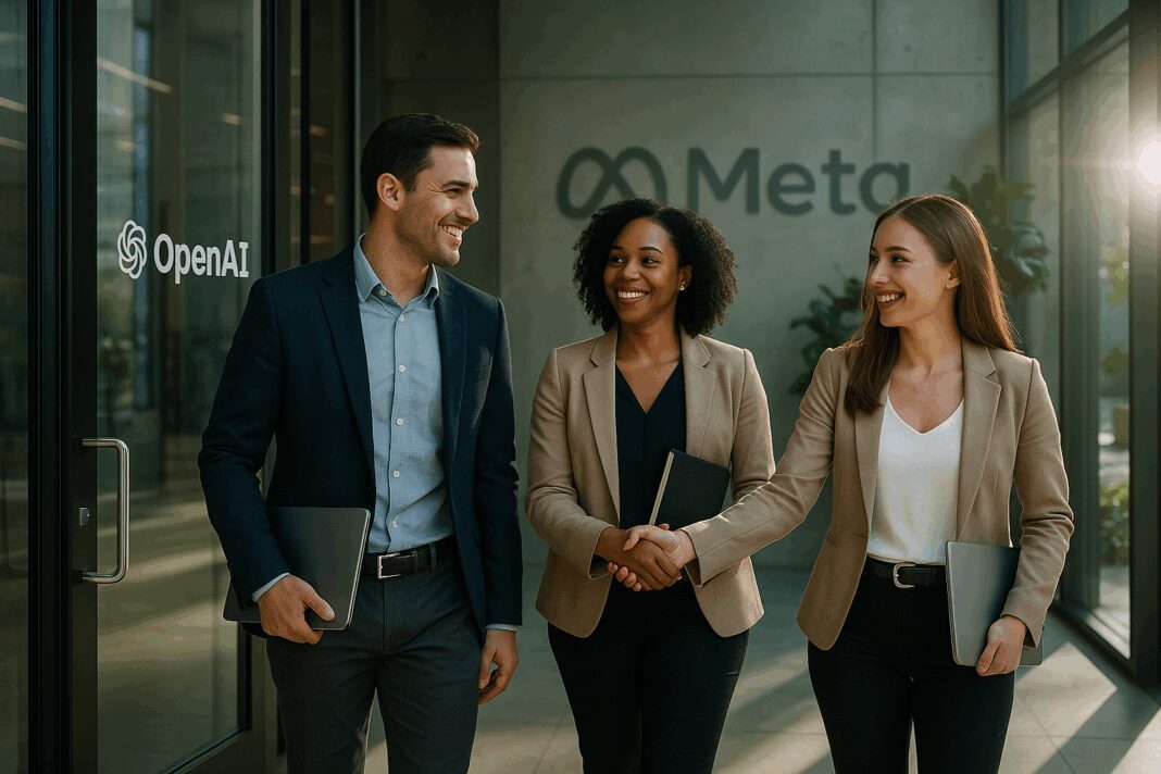 Meta Hires Three OpenAI Researchers to Advance AI Technology, WSJ Reports