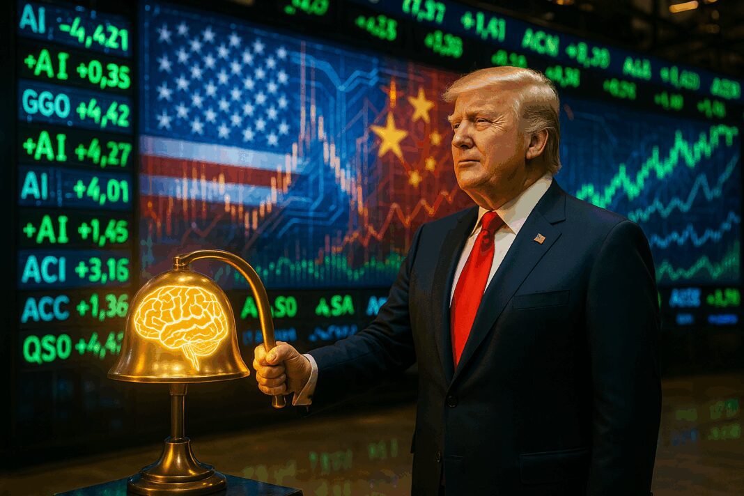 Trump Takes Bold Steps to Boost AI Stocks and Challenge China’s Tech Dominance